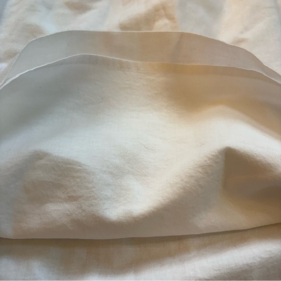 J.Crew White Embroidered 100% Linen Dress | Size 0 | NWT Vacation Boho Resort - Picture 7 of 10